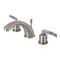 Kingston Brass KB8968EFL 8" Widespread Bathroom Faucet, Brushed Nickel KB8968EFL - alternate 1